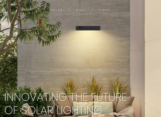 Simple But Powerful Solar Wall Light