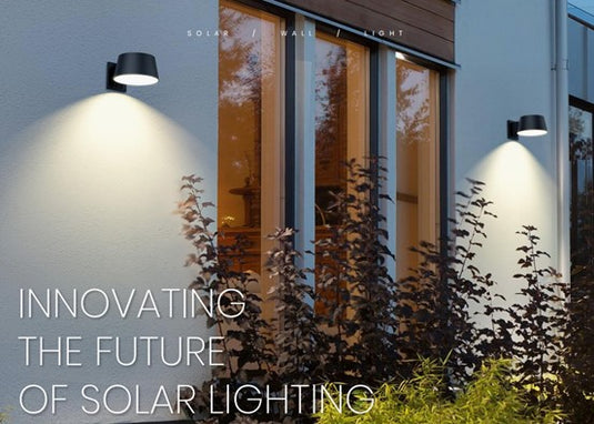 Retro But Modern Design Solar Wall Light