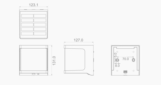 Load image into Gallery viewer, High Quality Outdoor LED Solar Wall Light #6982
