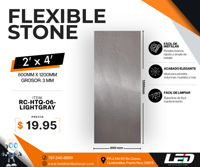 Load image into Gallery viewer, Flexible Stone Panels 2' x 4' ft.
