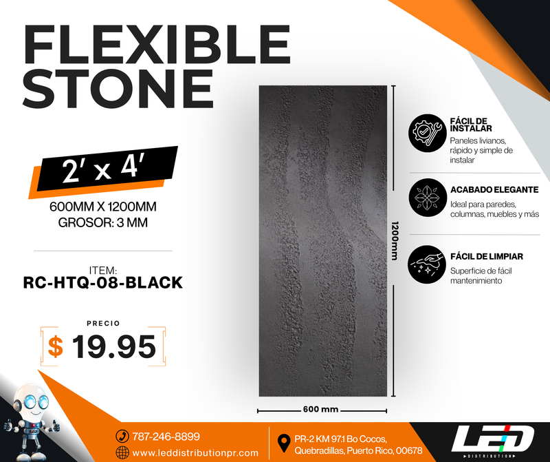 Load image into Gallery viewer, Flexible Stone Panels 2' x 4' ft.
