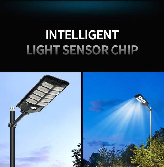 All In One 1000W Solar Street Light, PIR Sensor
