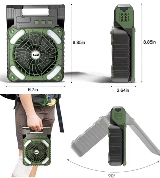 Portable Solar FAN