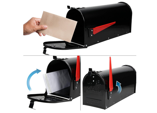 Toledo US Mail Box (black)