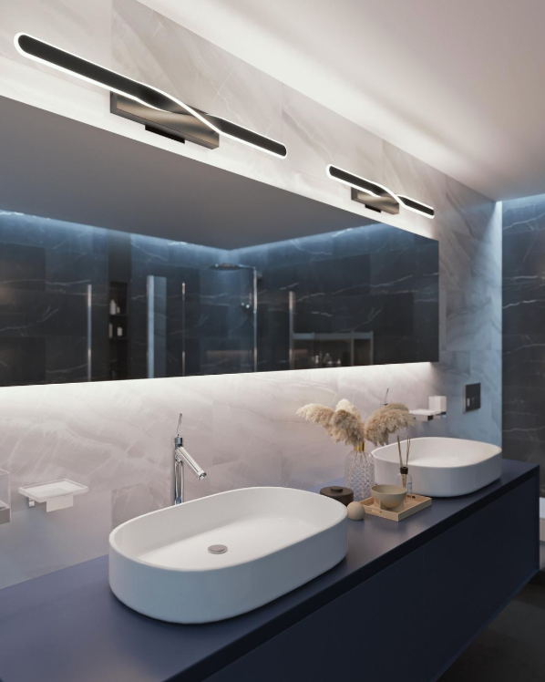 Load image into Gallery viewer, Twist 24&#39;&#39; LED Vanity
