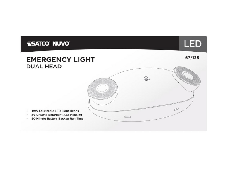 Load image into Gallery viewer, Emergency Light, 90min Ni-Cad backup, 120/277V, Dual Head, Universal Mounting
