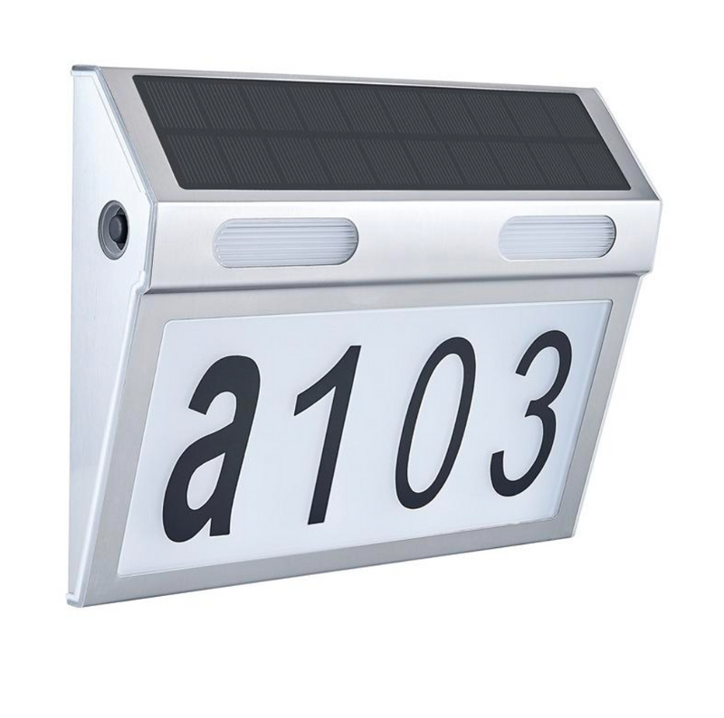 Load image into Gallery viewer, Solar Gate Light LED Outdoor (Doorplate Light, Gate Light, House Number) #7146
