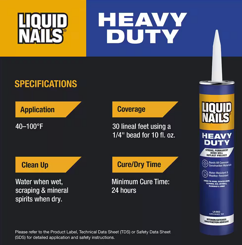 Load image into Gallery viewer, Liquid Nails Heavy Duty 10 oz. Construction Adhesive
