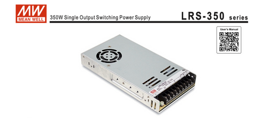 Mean Well Power Supply 350W LRS-350 12V/24V