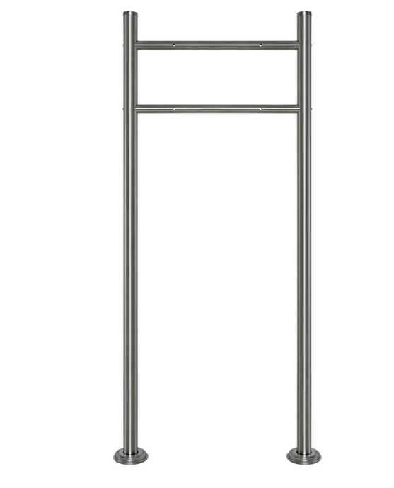 Toledo Stainless Steel Mailbox Base 48