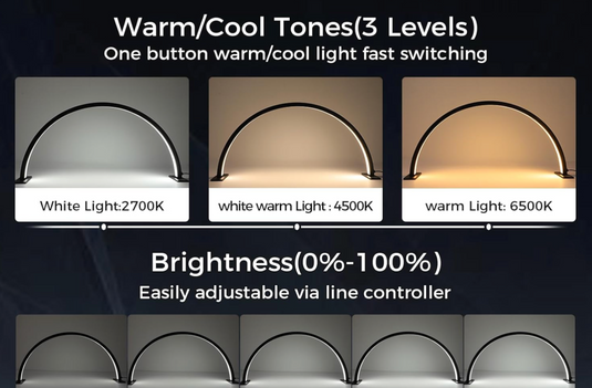 Led Moon Light, 3 CCT