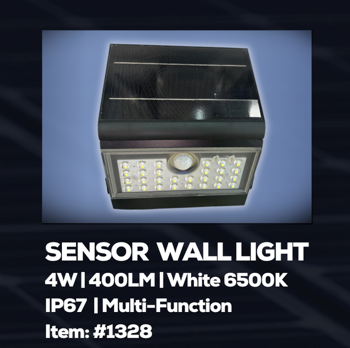 Sensor Wall Light Multi-Function 6500K