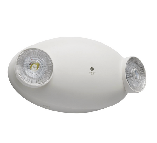 Emergency Light, 90min Ni-Cad backup, 120/277V, Dual Head, Universal Mounting