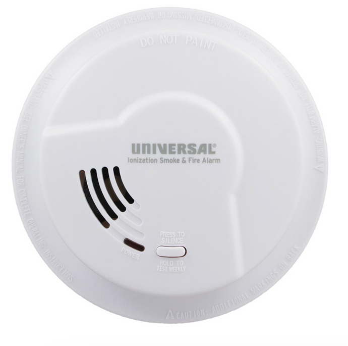 Detector de humo grande 9V, Batería