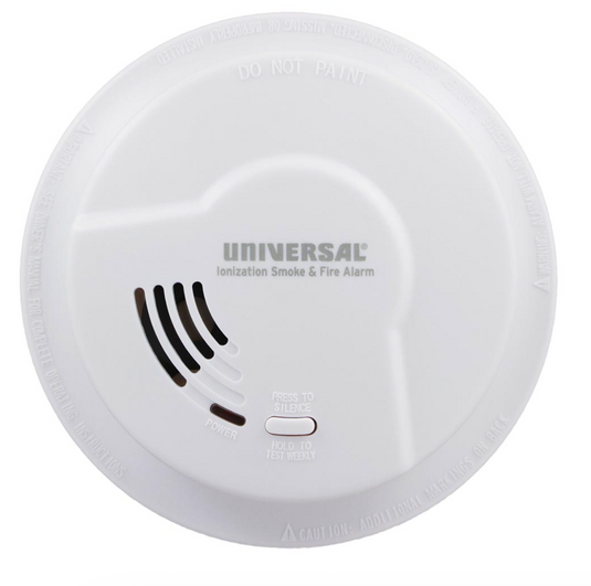 Detector de humo grande 9V, Batería