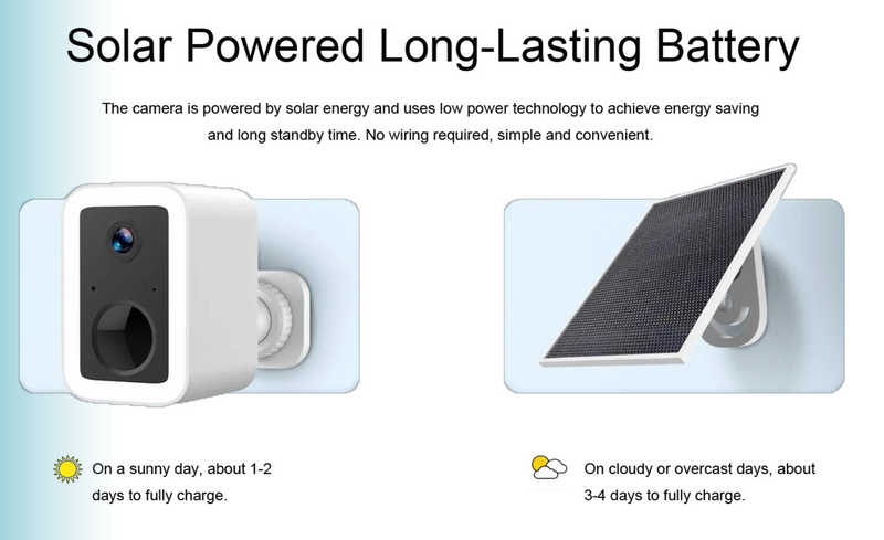 Load image into Gallery viewer, Solar Camera, Wireless, PIR Detection #7152
