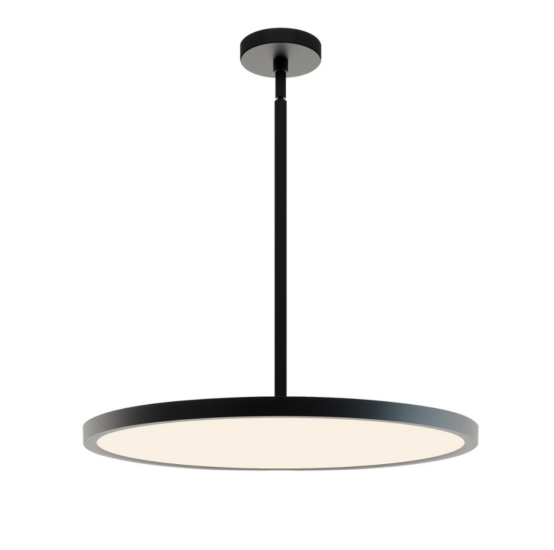Load image into Gallery viewer, Edge Round Large 24" LED Pendant Black

