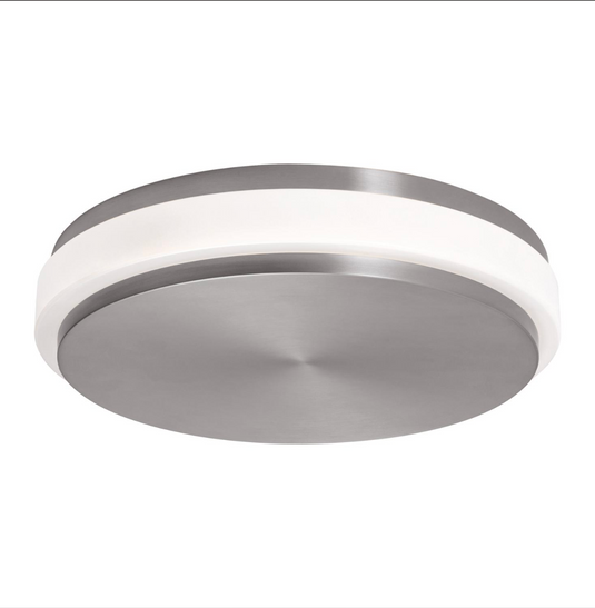 Eris 14'' LED Flush Mount Silver