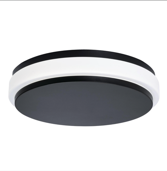 Eris 14'' LED Flush Mount Black