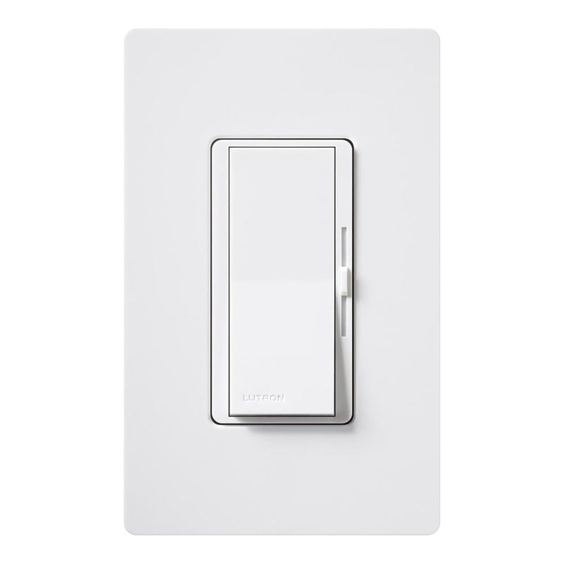 Load image into Gallery viewer, Lutron Diva LED+ Dimmer Switch for Dimmable LED, Halogen and Incandescent Bulbs, 150W/Single-Pole or 3-Way, DVCL-153P-WH, White
