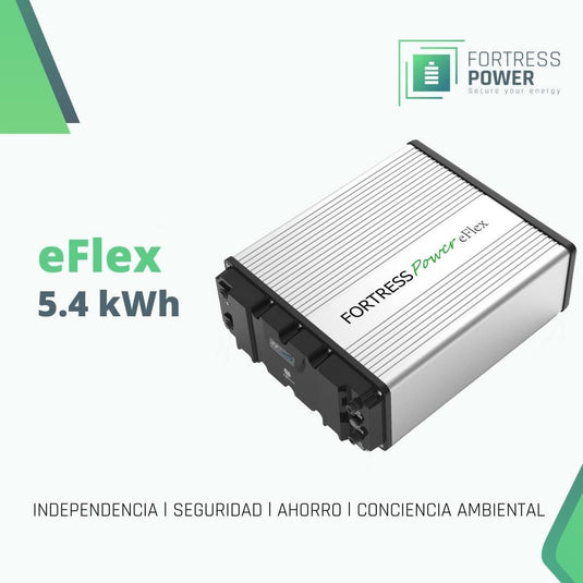 Fortress eFlex 5.4kWh LFP Battery Lithium Ion Phosphate Battery