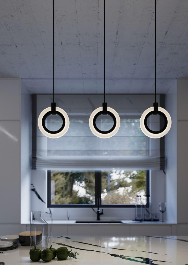 Load image into Gallery viewer, Halo 3 Light Linear Pendant
