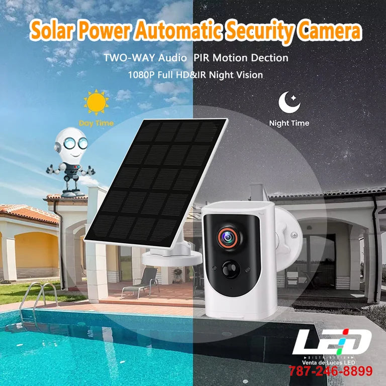 Load image into Gallery viewer, Solar Cam Two-way PIR Motion 1080P
