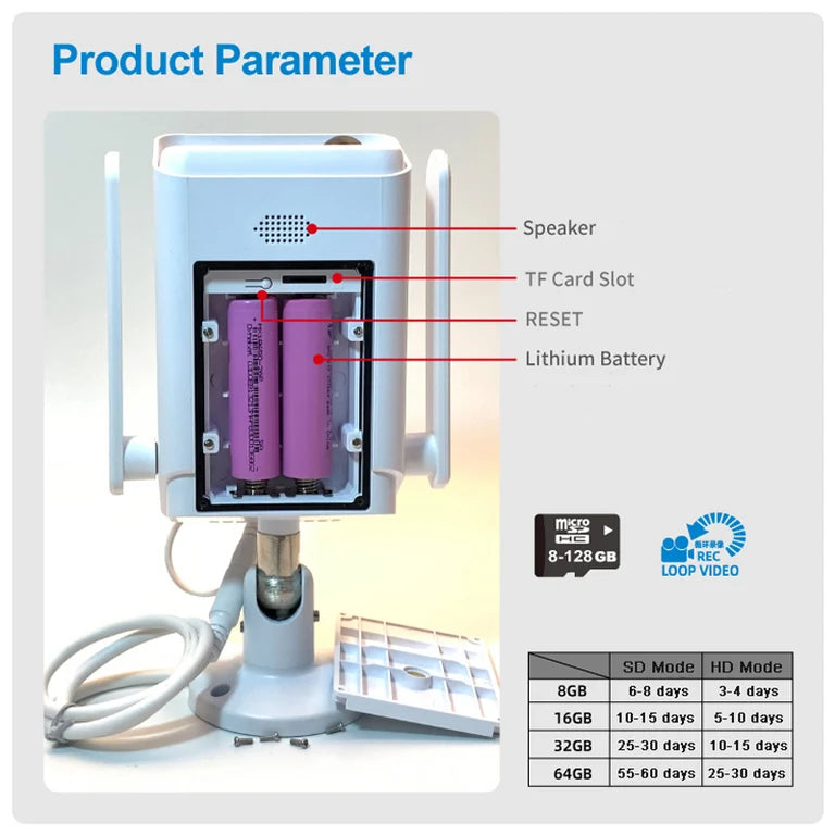 Load image into Gallery viewer, High Quality Y4P Solar Camera #6850
