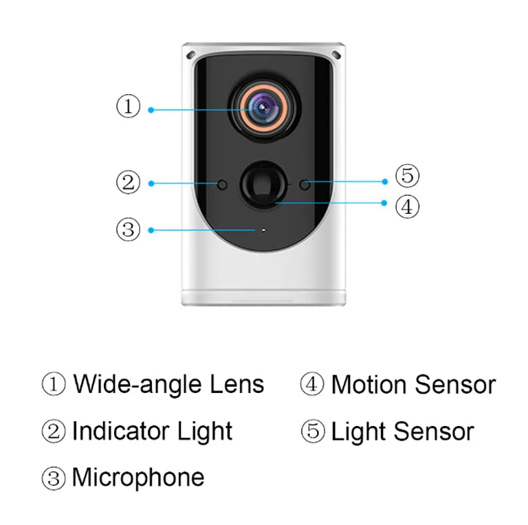 Load image into Gallery viewer, Solar Cam Two-way PIR Motion 1080P
