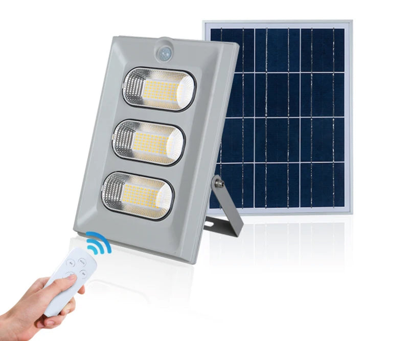 Load image into Gallery viewer, LED Solar Flood Sensor 150watt 6500K Multi-Funtion
