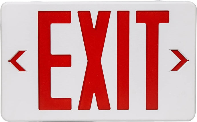 Exit Sign LED Emergency with Battery Backup Emergency Lights