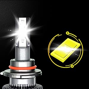 Load image into Gallery viewer, LED Headlight Bulb Hi Low Beam or Fog Light All-in-one Conversion Kit - Xenon White 10000LM 6000K
