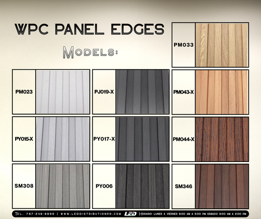 WPC Panel Edges
