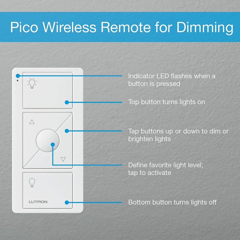 Load image into Gallery viewer, Lutron Caseta Deluxe Smart Dimmer Switch (2 Count) Kit with Caseta Smart Hub | Works with Alexa, Apple Home, Ring, Google Assistant | P-BDG-PKG2W-A | White
