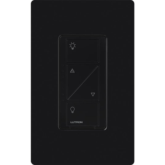 Lutron Caseta Smart Lighting Dimmer Switch for Wall and Ceiling Lights | PD-6WCL-BL | Black