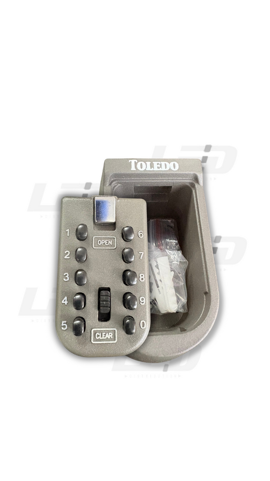 Combination Wall Key Lock Box TCWK01 Toledo