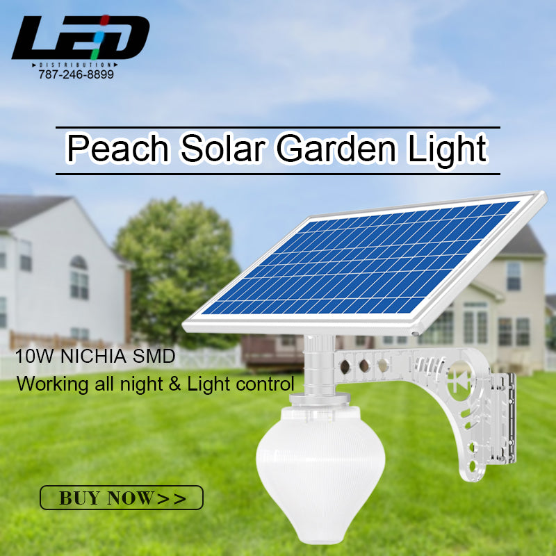 Load image into Gallery viewer, Solar Peach Garden Light 1500LM 15watt #0910
