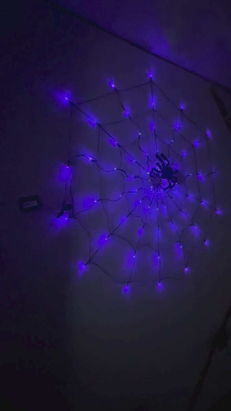 Load and play video in Gallery viewer, NEW Solar Creative String Halloween Lights - Purple
