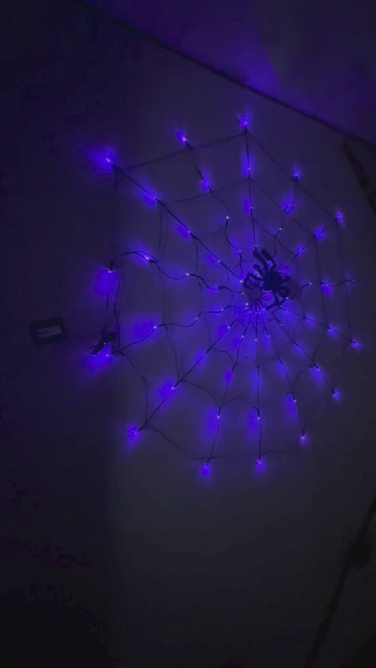 NEW Solar Creative String Halloween Lights - Purple