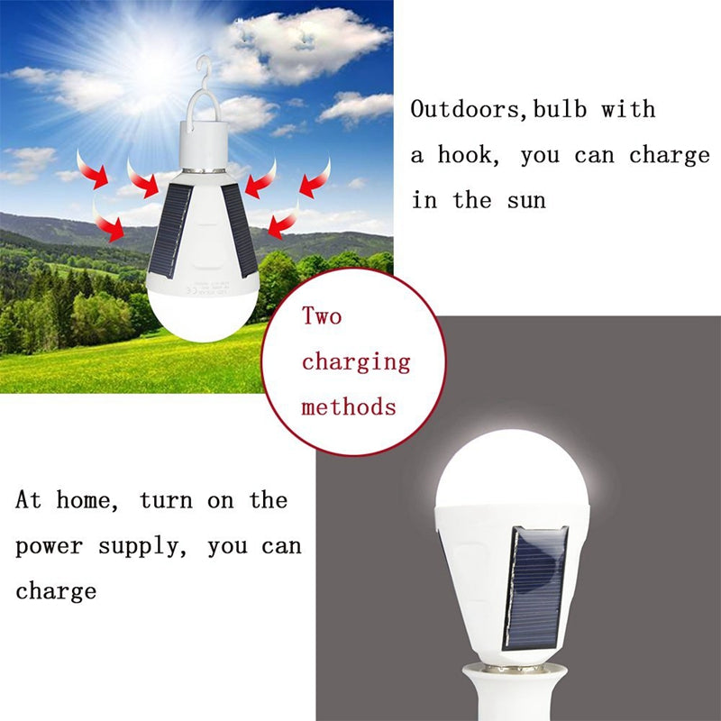 Load image into Gallery viewer, Rechargeable Bulb LED Solar 7watt &amp; 12watt
