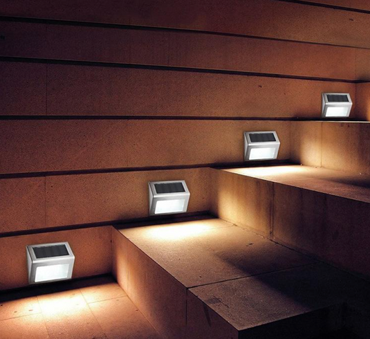 Solar 1 pcs Step Lights Waterproof #0795