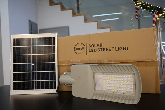 100W Solar Street Light 1800LM