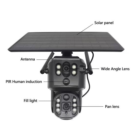 Load image into Gallery viewer, Best Solar Camera T90 WIFI Solar Camera
